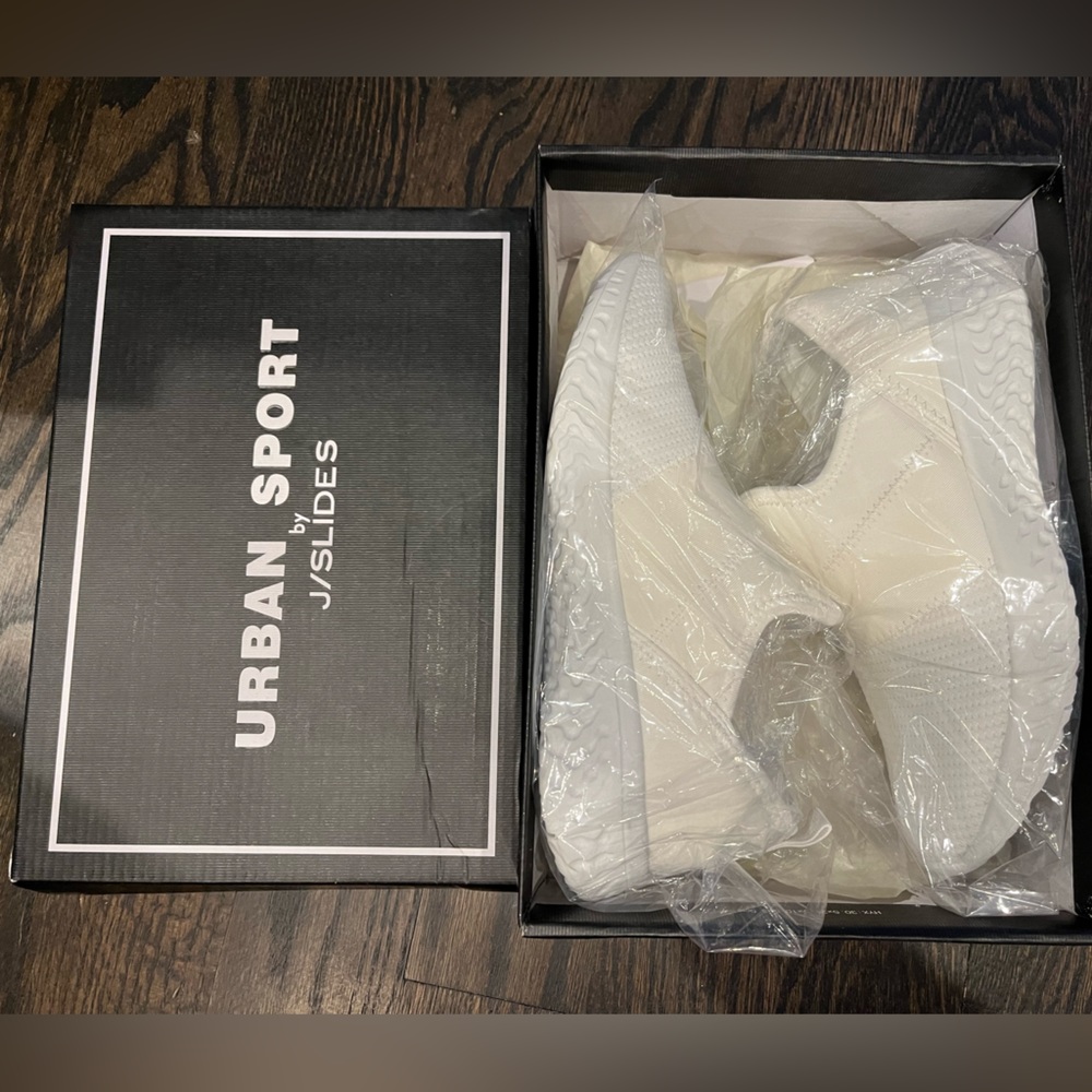 Urban Sport by J/Slides- white mesh